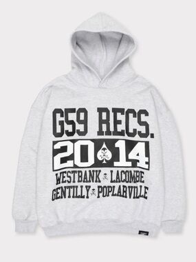 G59 Back Woods Hoodie in Heather Grey